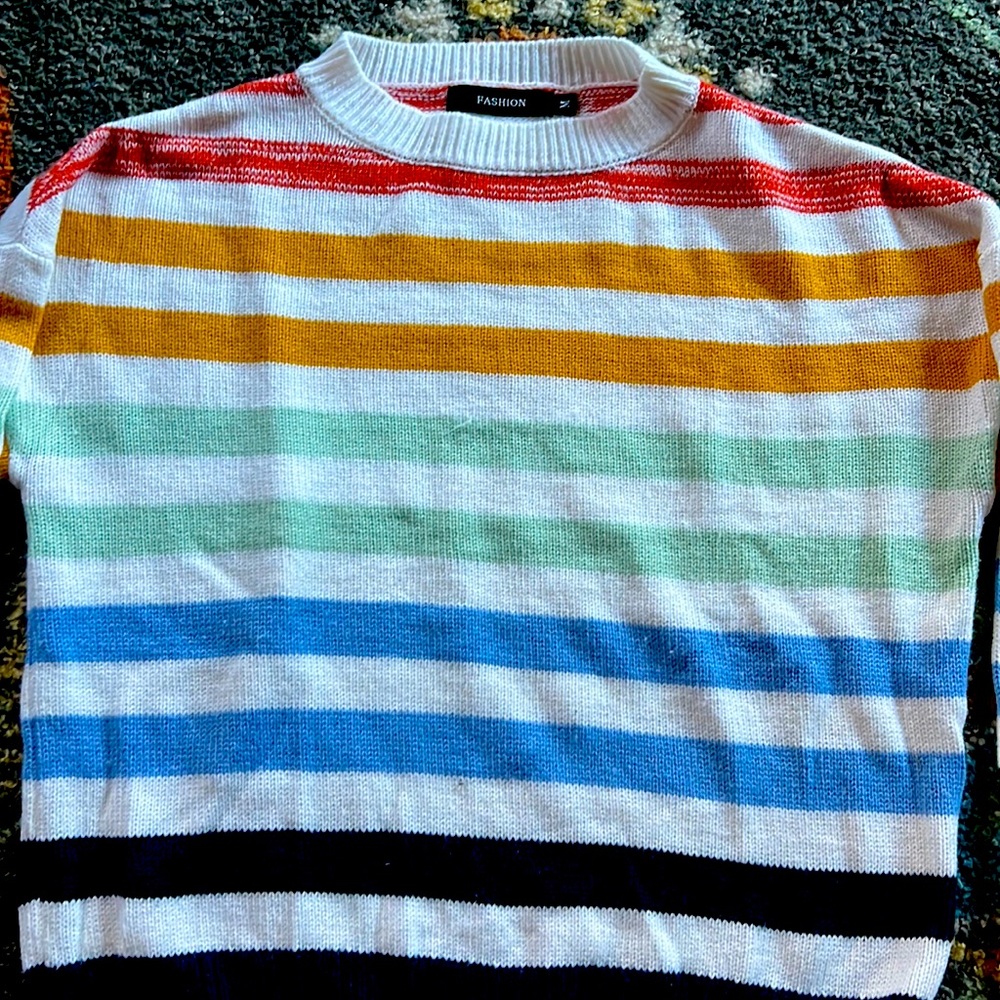 Super soft multi-striped Sweater